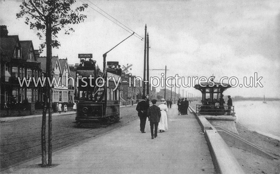 The New Southchurch Promenade, Southchurch, Essex. c.1910